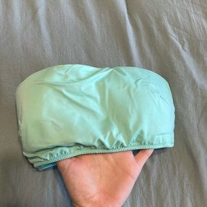 VS Cross Back Bandeau bikini Top